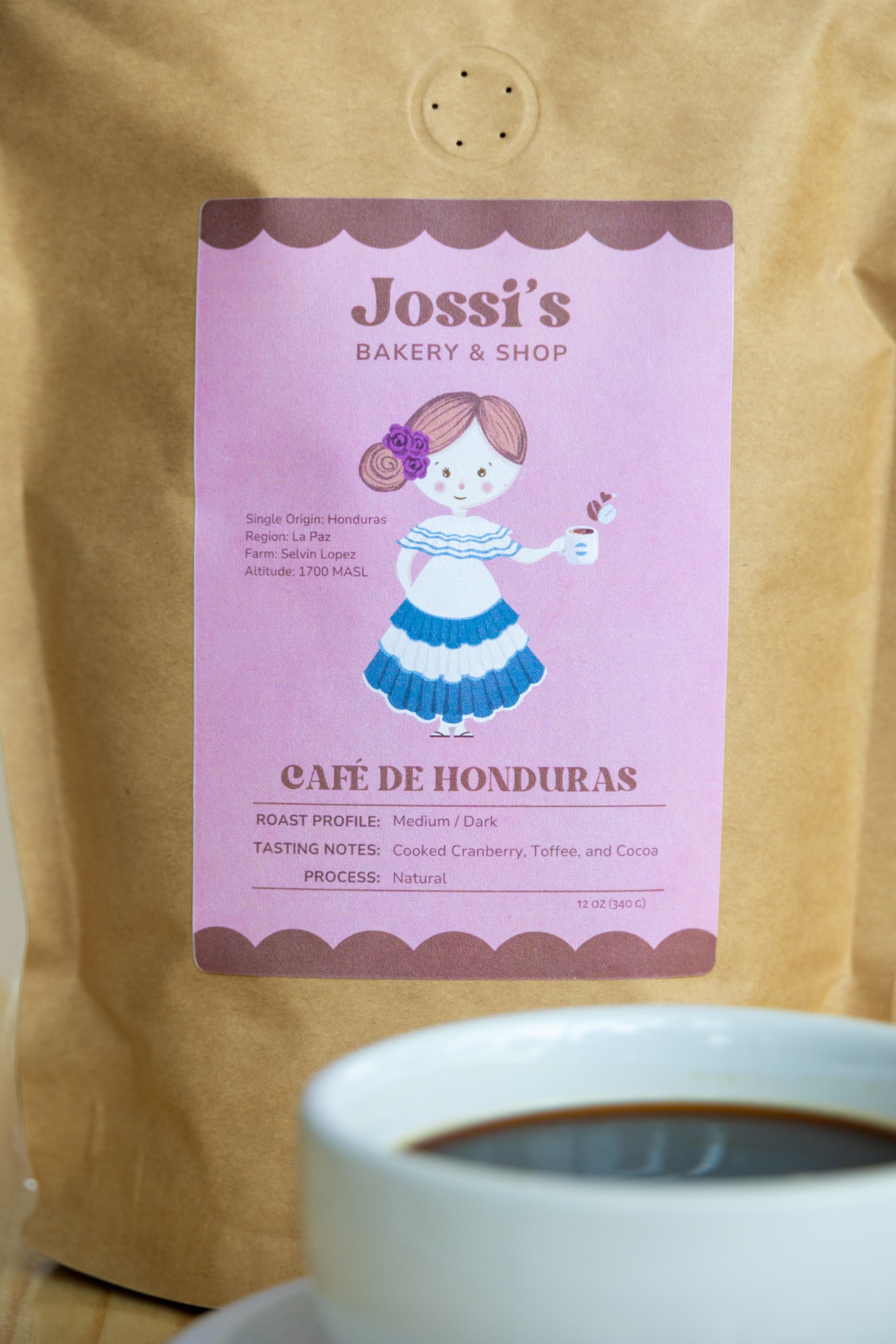 A picture of jossis delicious coffee